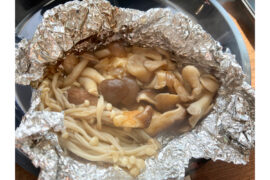きのこのホイル焼き