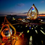 【画像】湘南の宝石の分身!?　神奈川県藤沢市の「鵠沼海浜公園ハグライトパーク」で朝と夕に光の芸術作品を満喫 〜 画像1