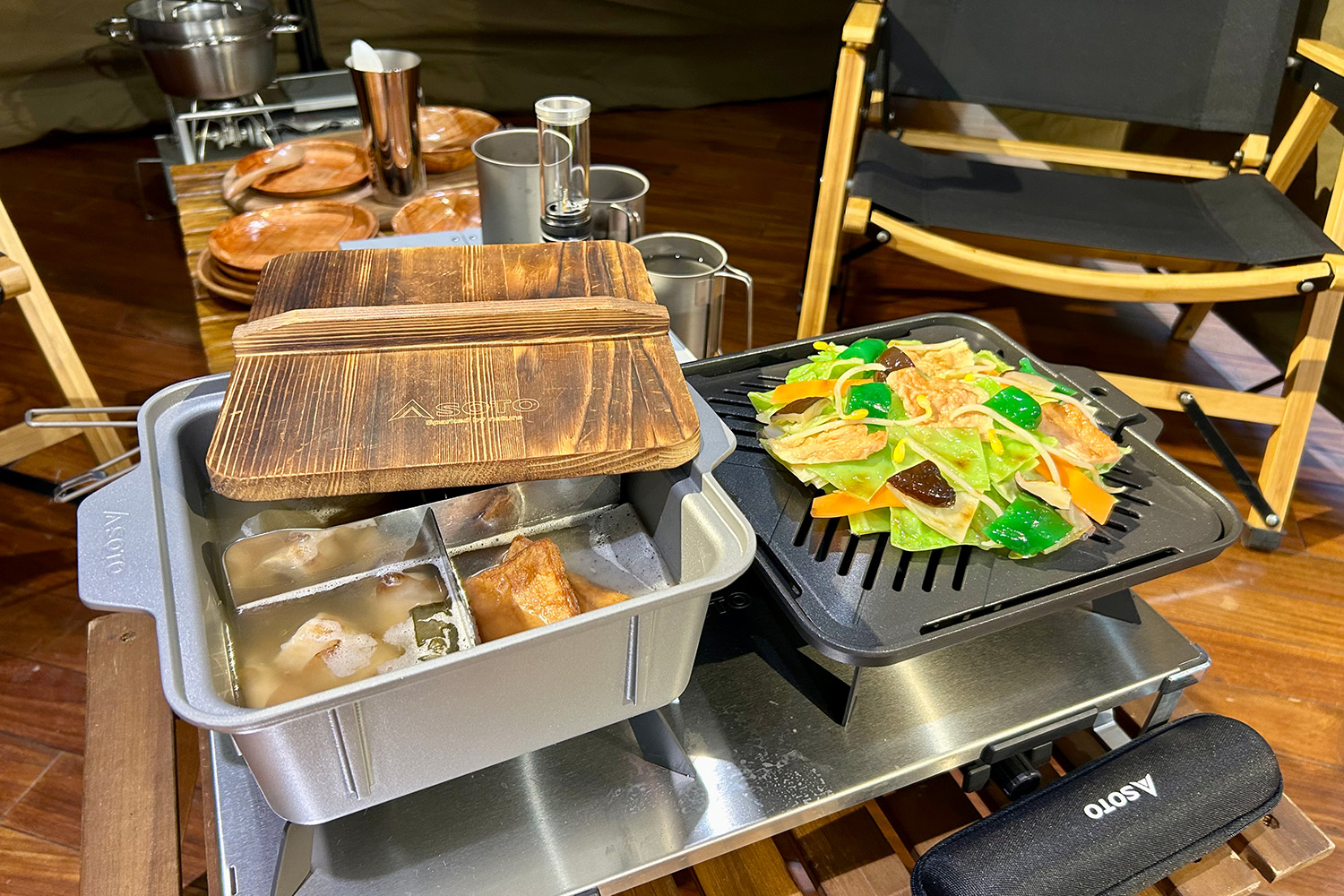 SOTO新製品内覧会2026のイチ押し！ キャンプで仲間と「カコムシリーズ