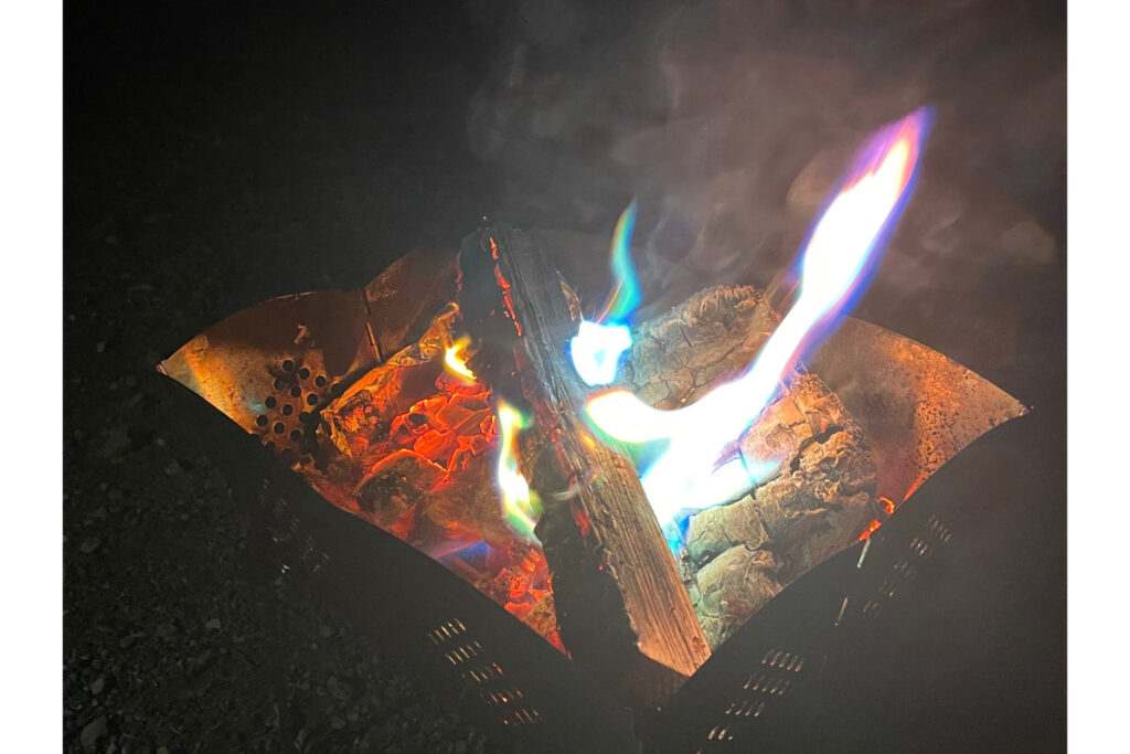 火の色が変わる粉