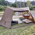 テント内のレイアウト