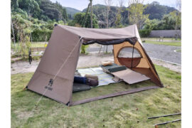 テント内のレイアウト