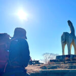 【画像】陣馬山から高尾山へ5時間半のロングトレイル！　山火事注意のヘトヘト凍れる快晴の「冬ハイキング」で危ない転倒体験 〜 画像1