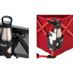 【画像】その手があったか！　スマホも置ける新作「カップホルダー」が手持ちのチェアやワゴンを“最強”に進化させる 〜 画像1