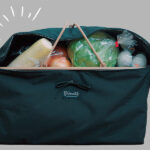 【画像】買い物カゴを“最強のアウトドアギア”へ！　2WAY仕様の『Shimatteクールカゴバッグ』がAmazonで販売開始 〜 画像1