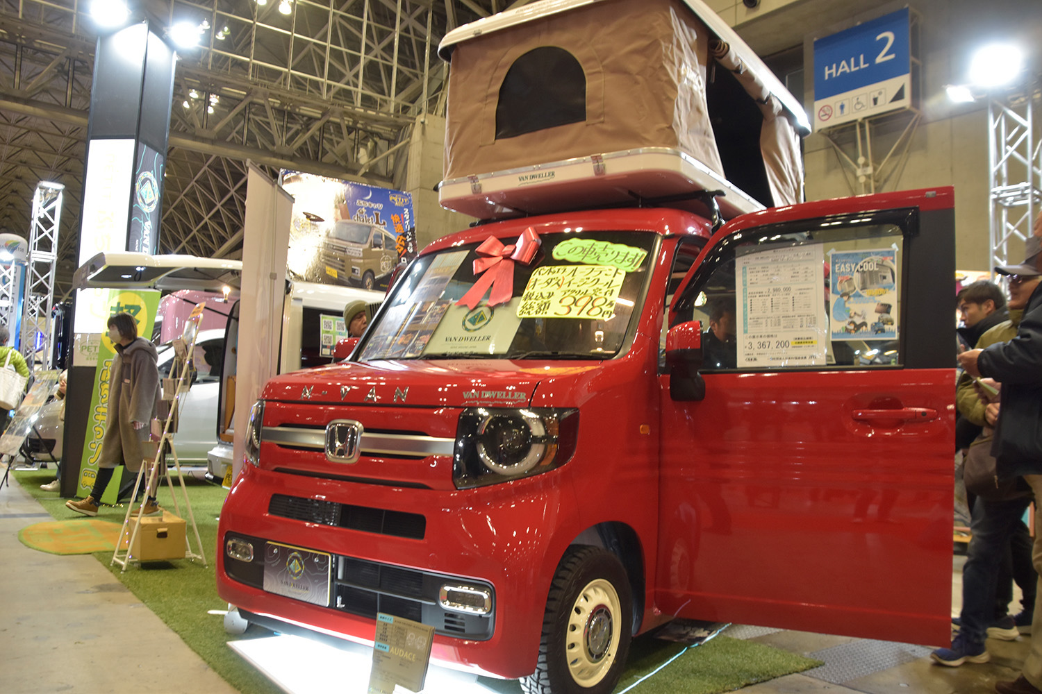 話題の軽キャンに熱視線！ “VAN WELLER”が手掛けるコンパクト