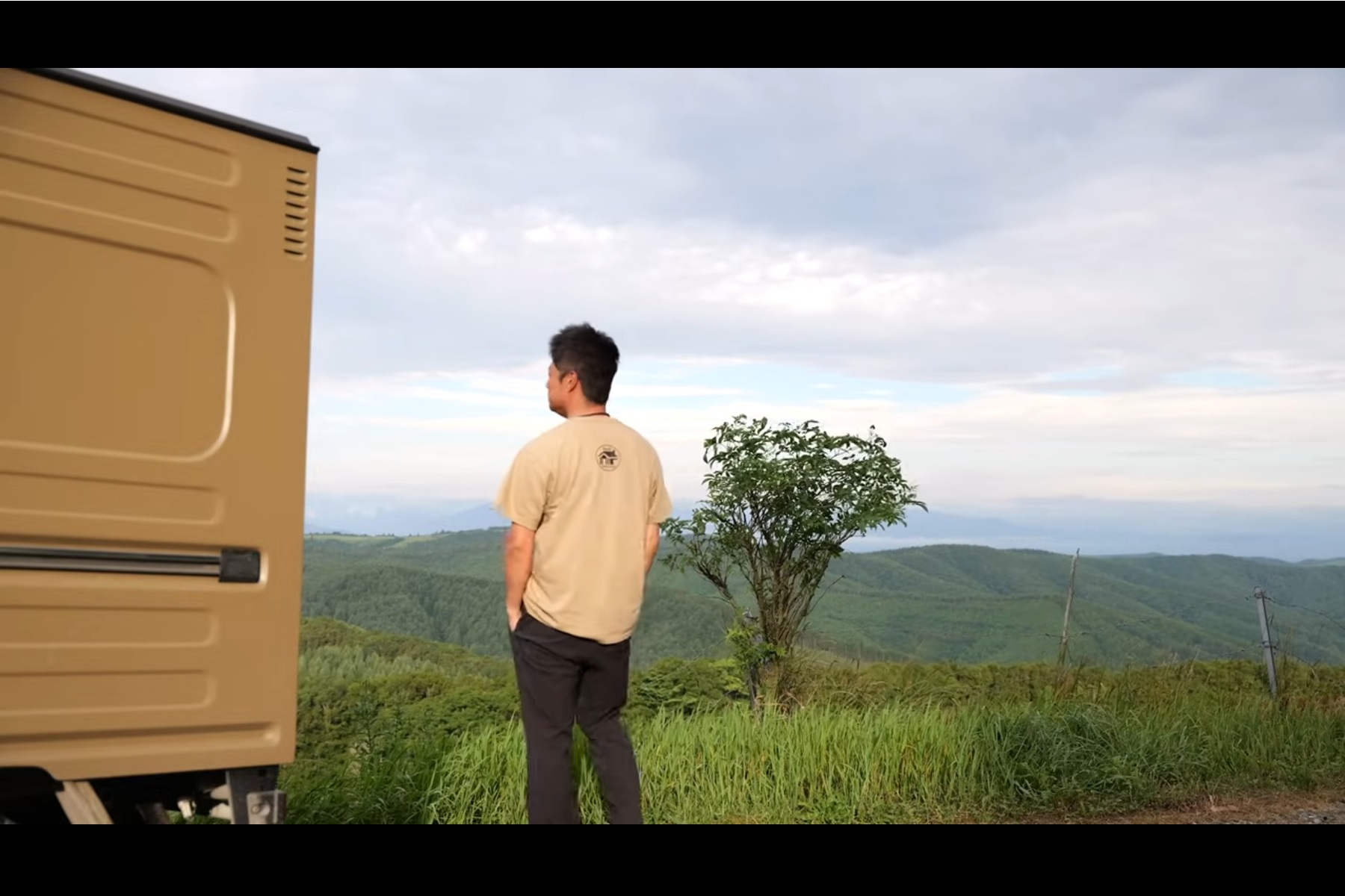 高原の朝を感じるゆうやさん