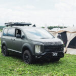 【画像】迷わず「全塗装」、迷わず「リフトアップ」！　こだわりの「ミリタリー仕様」に仕立てたデリカD:5 〜 画像1