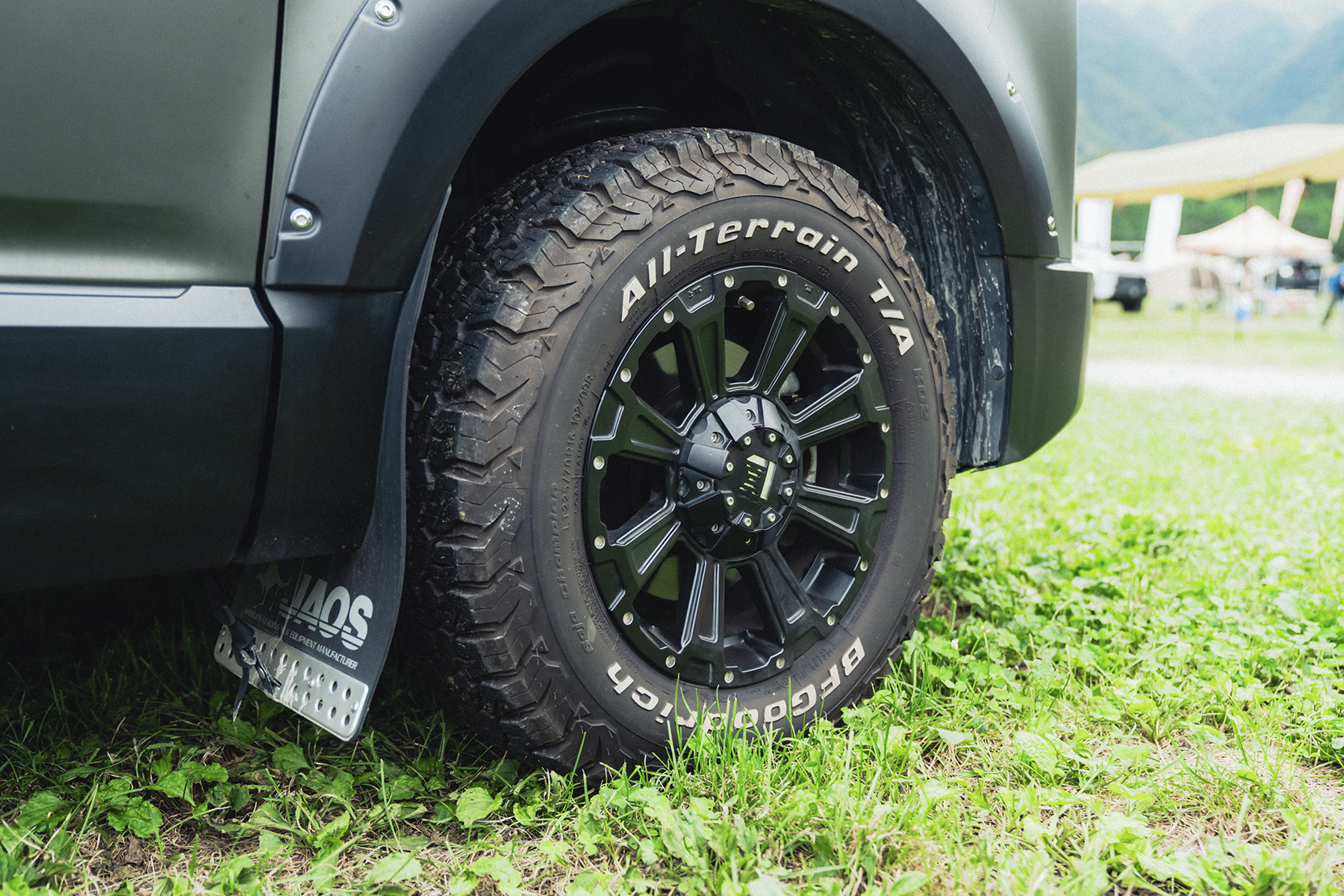 レクセル・デスロックのホイールとBFグッドリッチ