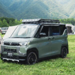 【画像】「かわいいだけじゃないんです」。　「オプカン」「屋根上収納」を載せたキャンプ家族の「デリカミニカスタム術」 〜 画像1