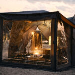 【画像】テント内にいながら「外」を感じる開放感！　「15分で温度がととのう」専用エアコンも登場、夏のアウトドアが「究極の快適空間」へ進化 〜 画像1