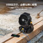 【画像】扇風機とランタンと充電器が1台に！最大15時間涼しい酷暑の夏キャンプ必携アイテムが登場 〜 画像1