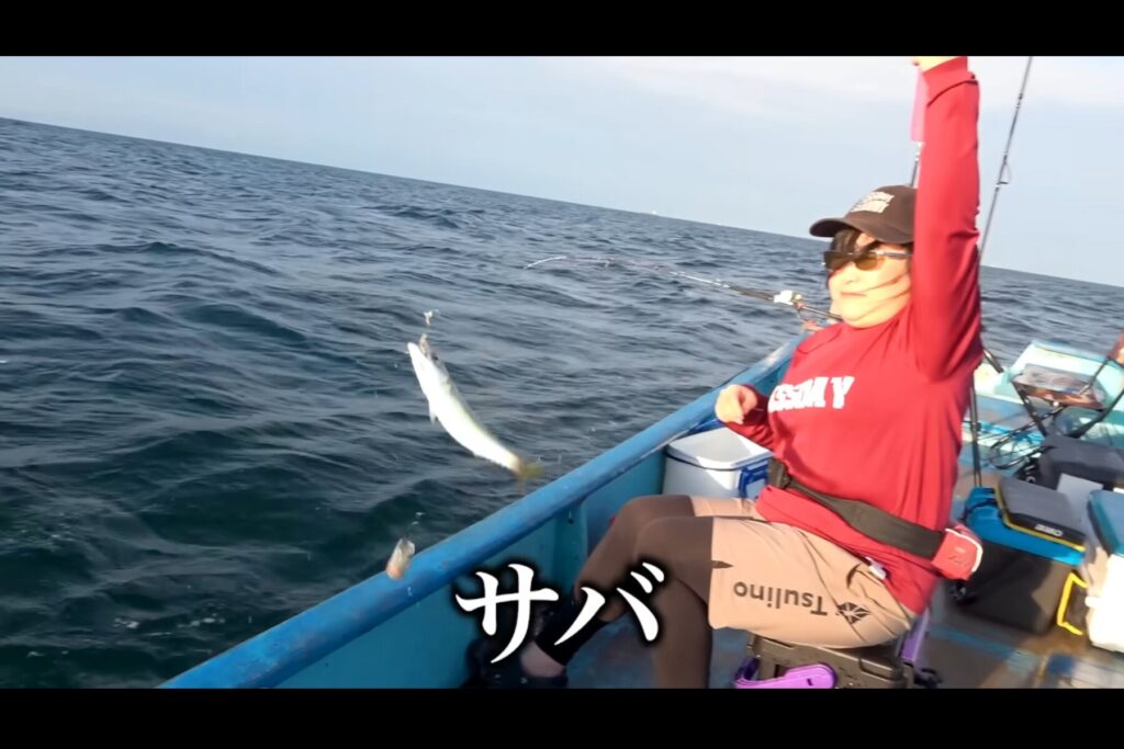 YouTubeチャンネル『あんこうアワーズ』が知多半島沖でかかり釣りに挑戦。見事サバをゲット