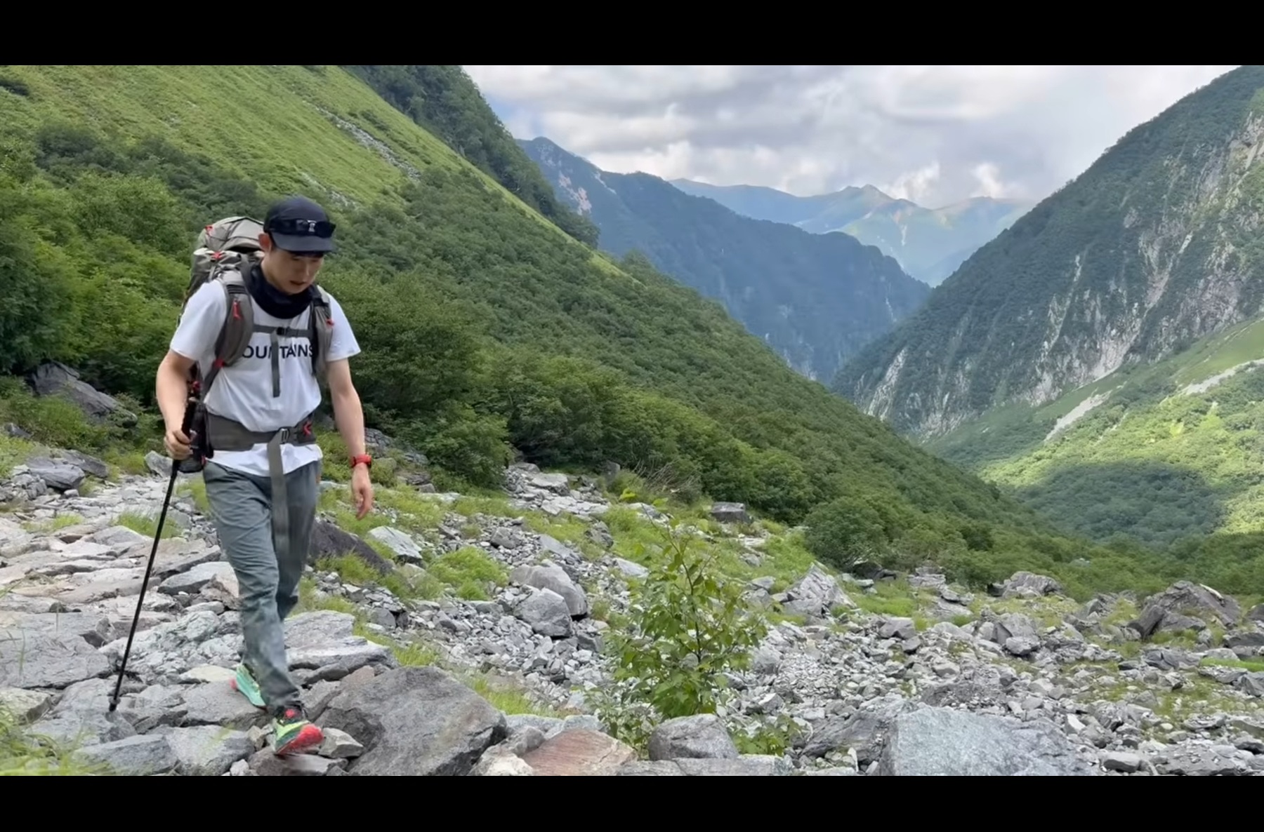 北アルプスを歩くYoutubeチャンネル「髙倉屋 takakuraya」のたかくらさん