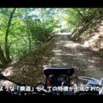【画像】「本当に県道？」山梨最恐の険道113号をハンターカブで激走！落石看板に驚く絶景旅 〜 画像1