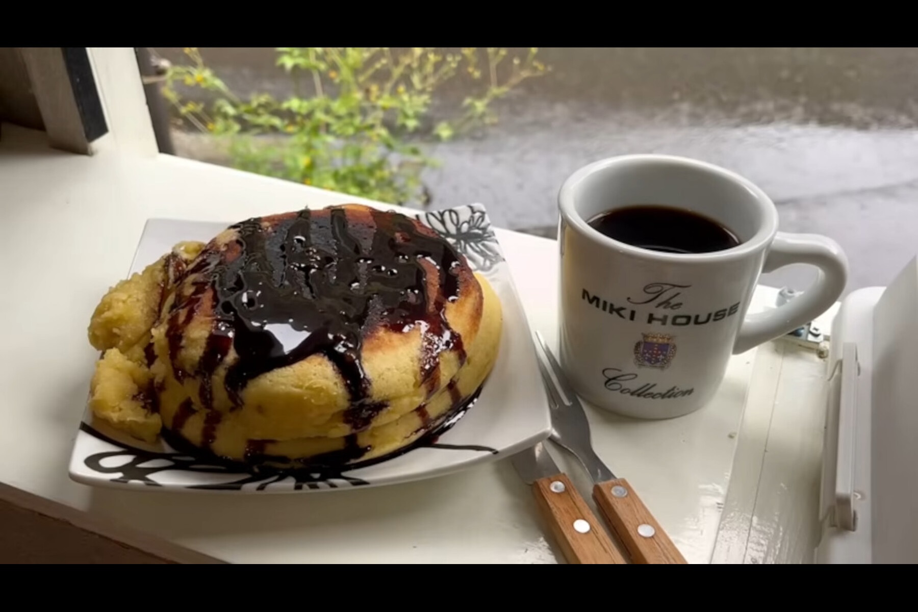 『tetu Channel]』ゆみごんさん自作のホットケーキ