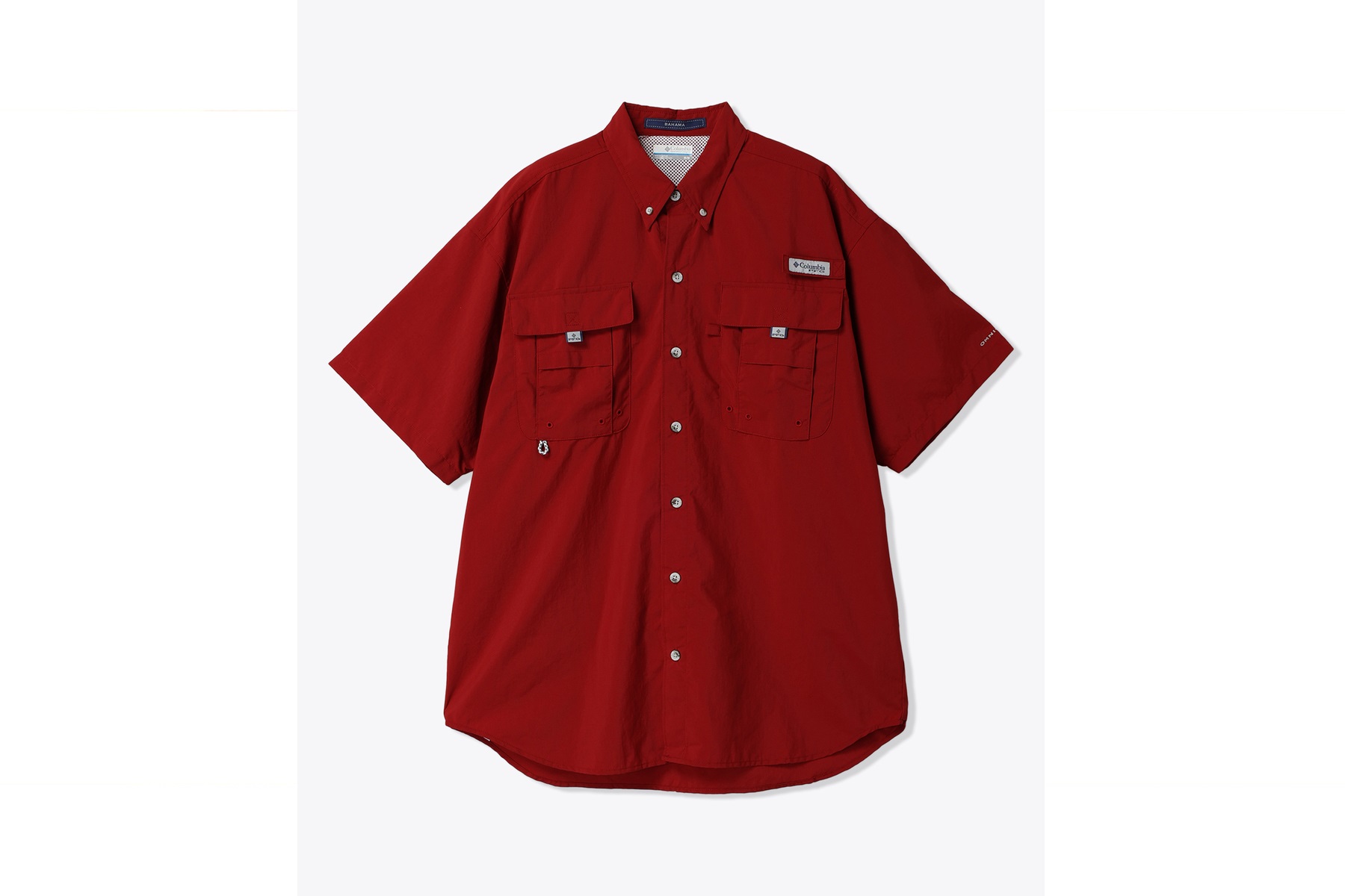 発売から30周年を迎えたColumbiaの「Buhama Shirt」　画像はショートスリープ　色は608（Beat）