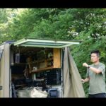 【画像】岩手の森で軽トラ車中泊！ 思わず「うまっ」の声が漏れる絶品肉料理と映像美 〜 画像1