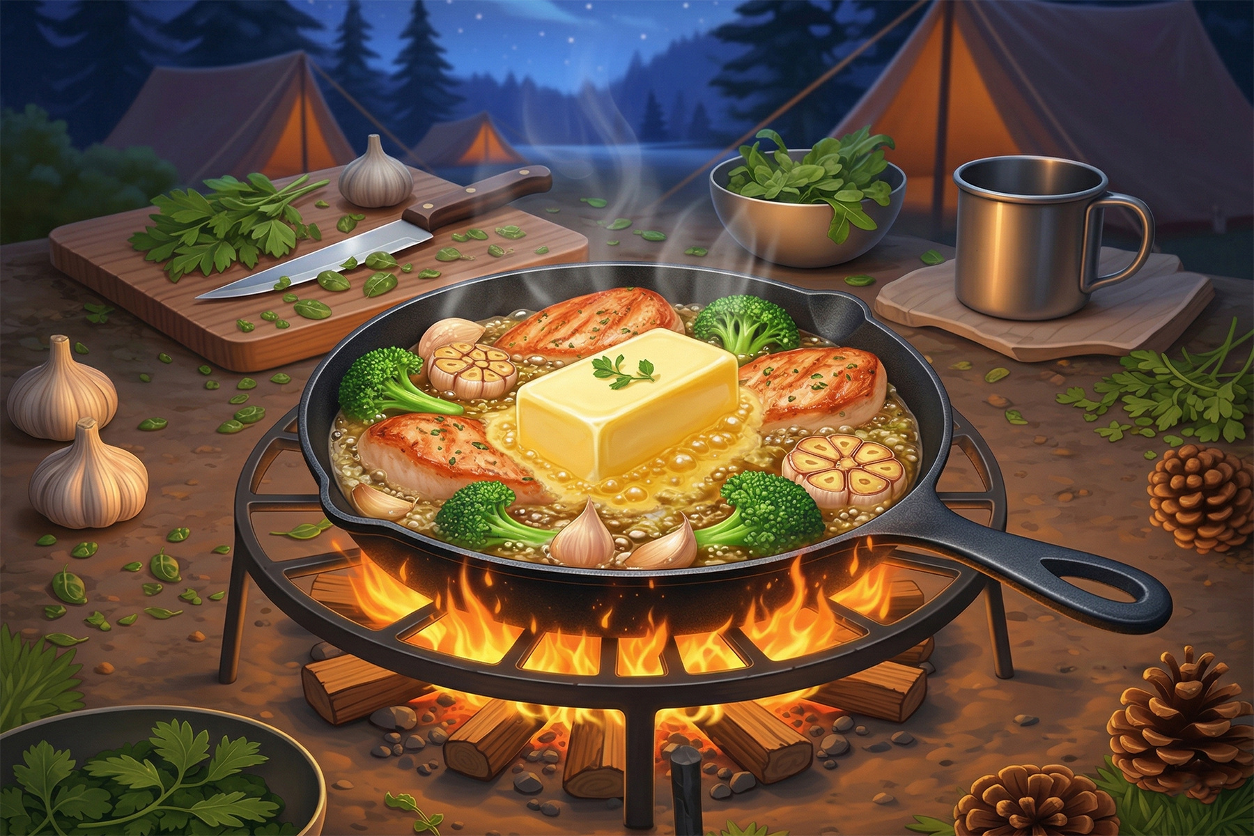 バターアヒージョのイメージ