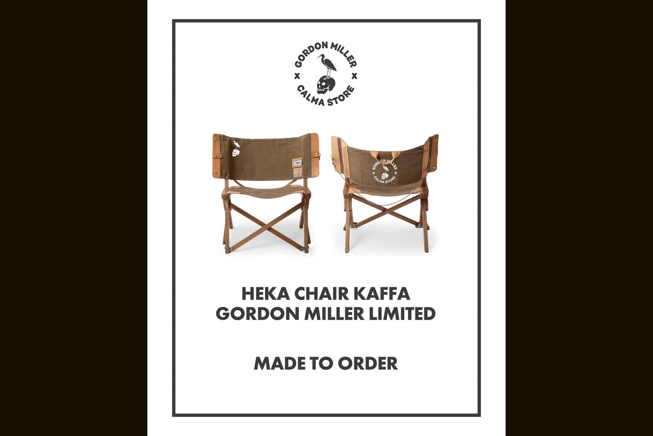 CALMA STORE HEKA CHAIR KAFFA 限定モデルのKV
