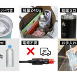 【画像】「純正ドリンクホルダーに入らない問題」を解決！LOGOSの極薄1mm「真空断熱ホルダー」 〜 画像1