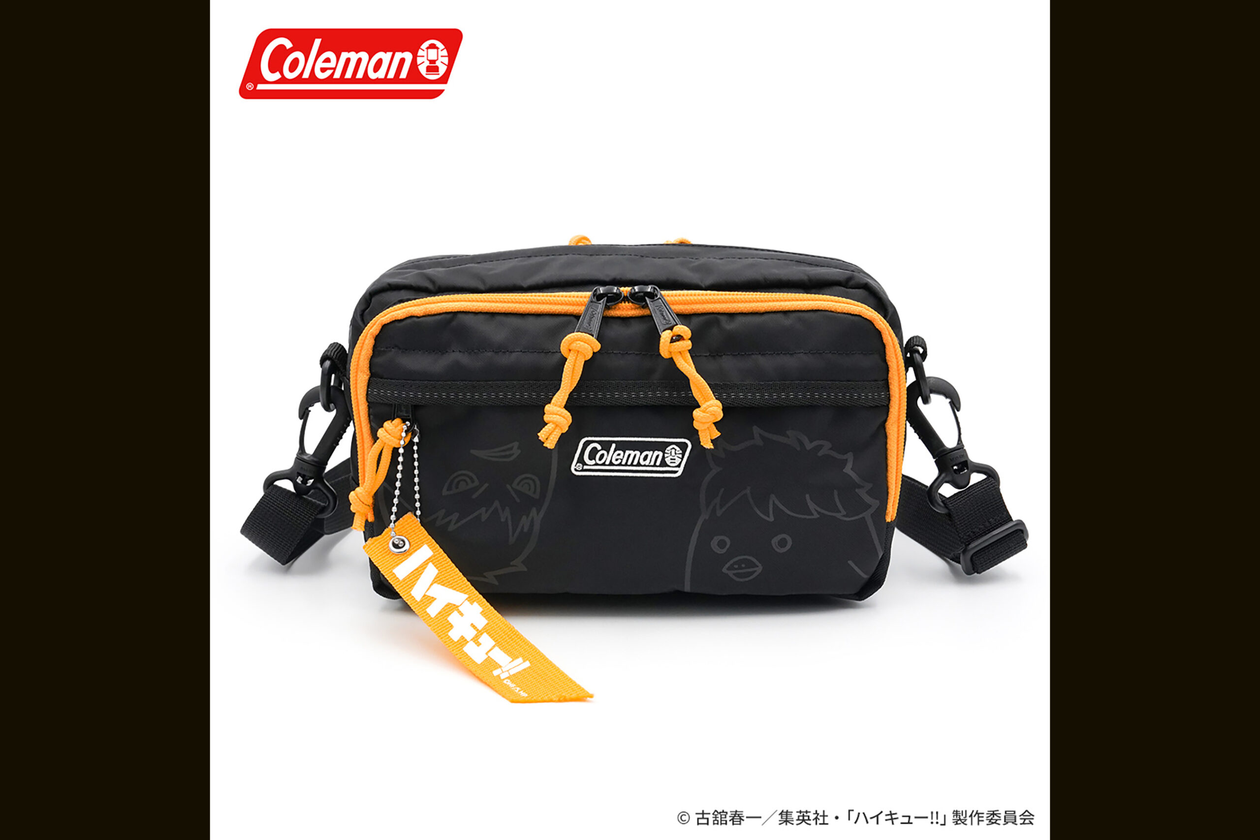 「ハイキュー!!」コラボシリーズのコールマン定番バッグ