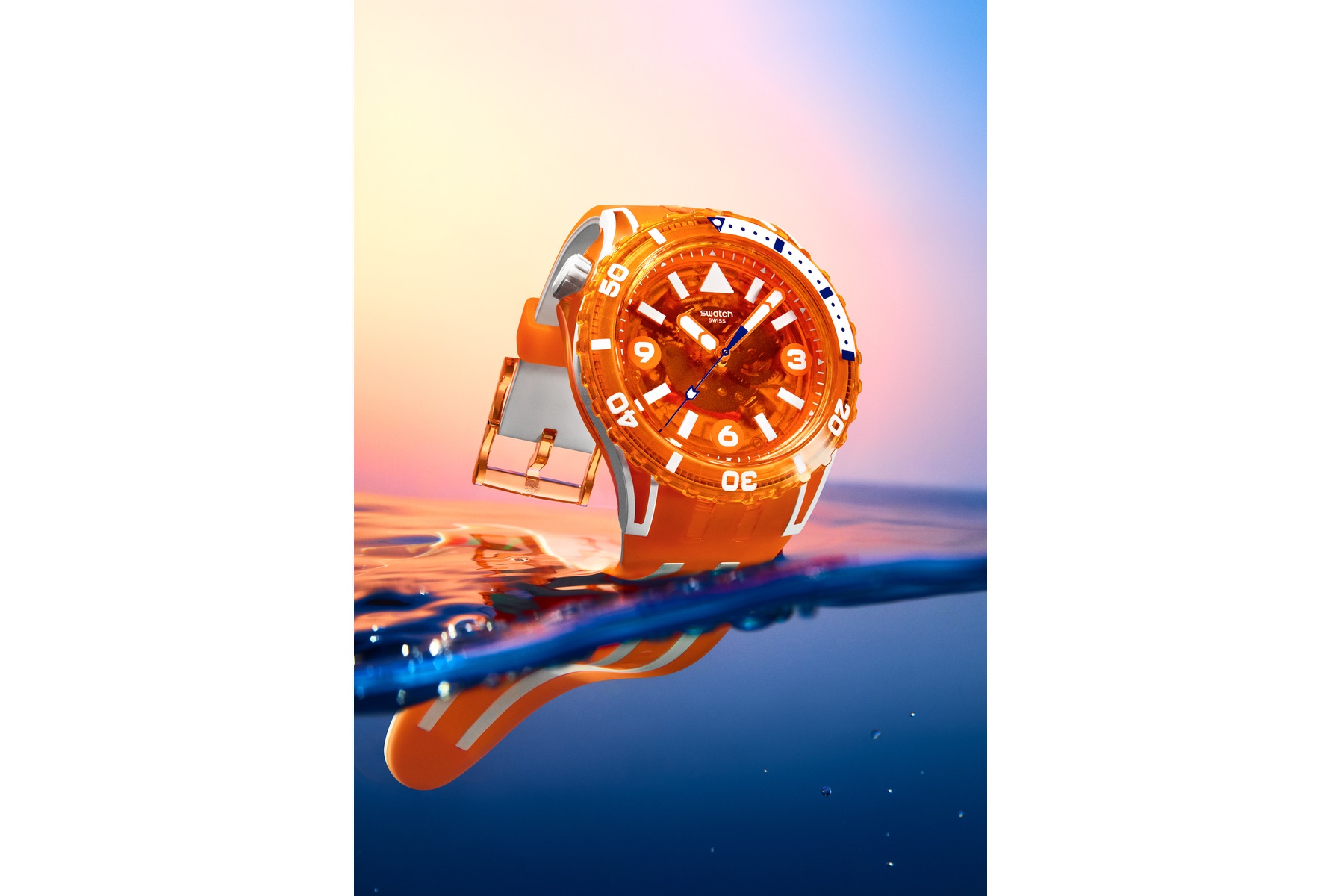 Swatch SCUBAQUAのPACIFIC SEA NETTLE