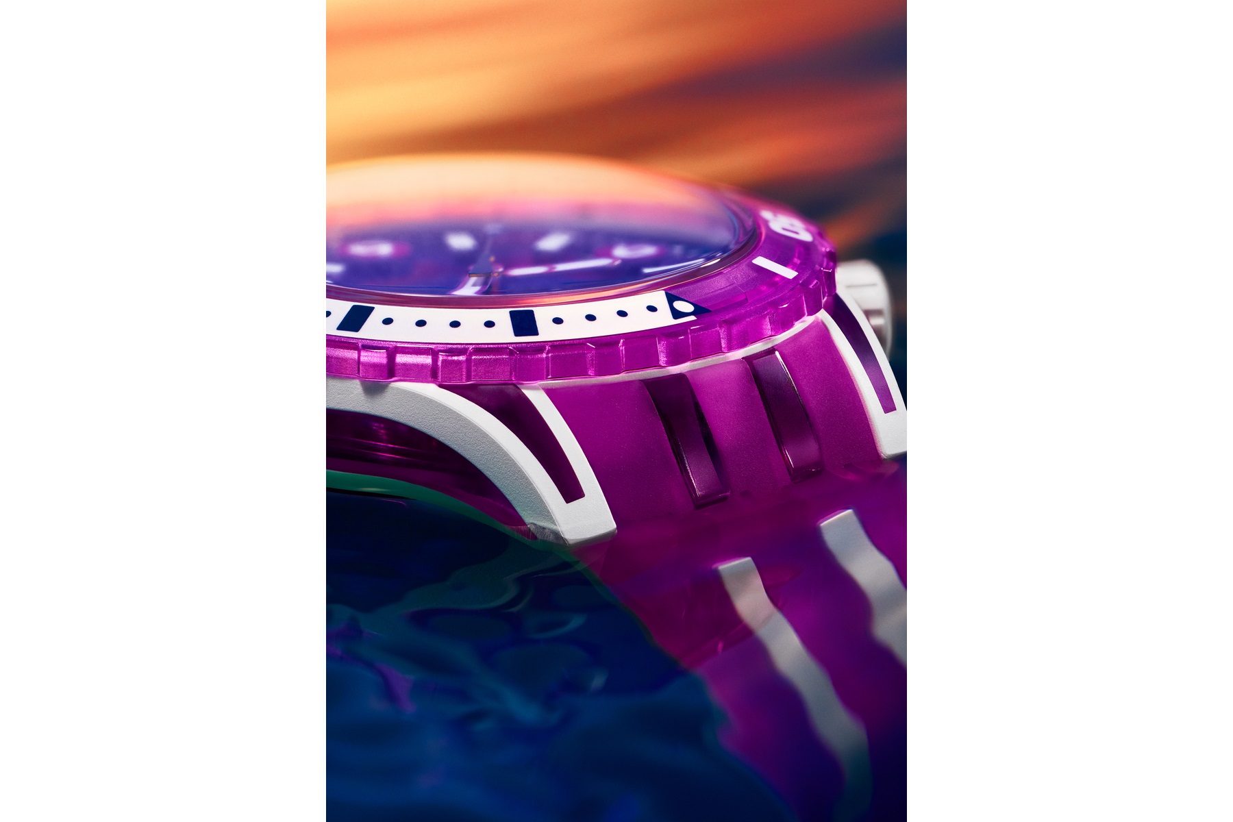 Swatch SCUBAQUAのFLOWER HAT