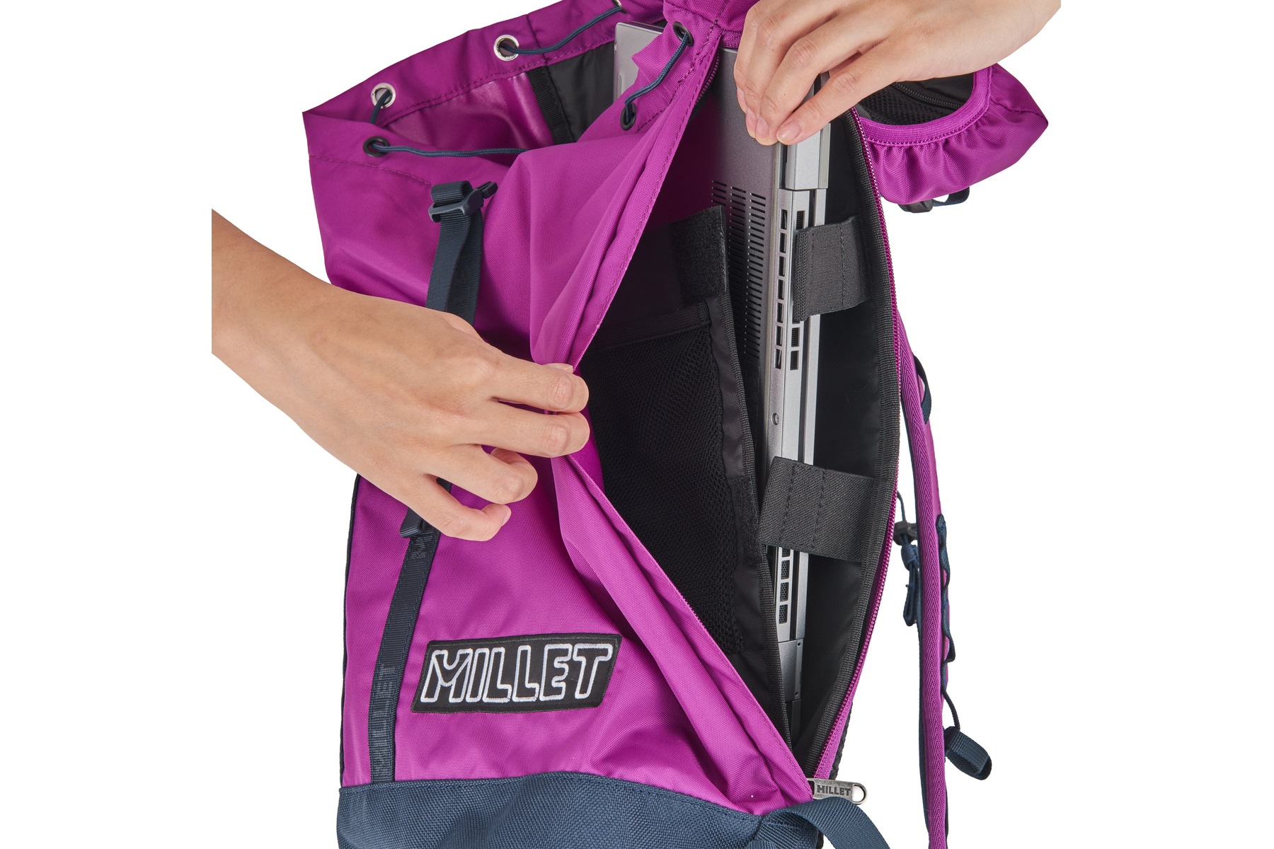 MILLET CLASSICシリーズのCLASSIC CLIMB BACKPACKのポケット構造