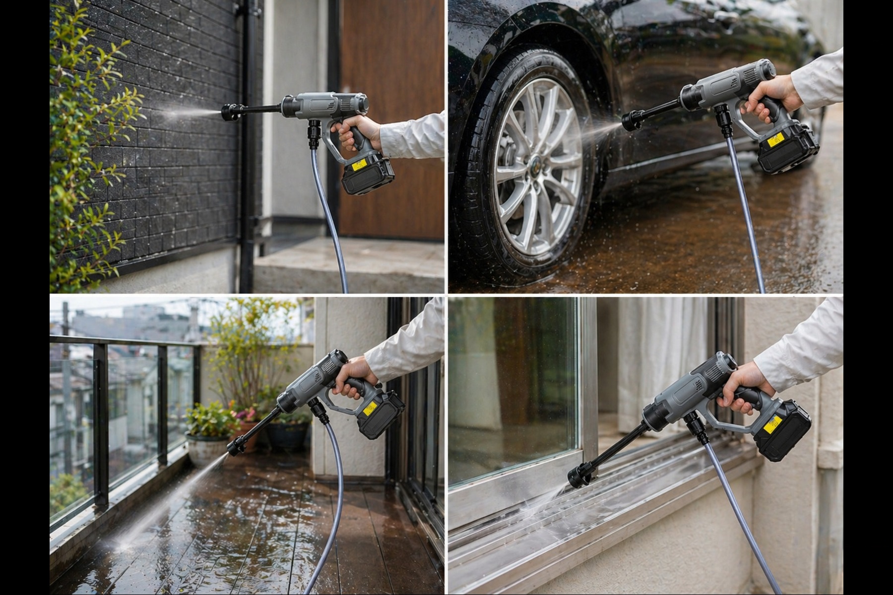 power washerの利用シーン