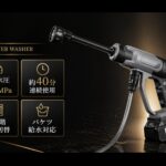 【画像】キャンプ後の泥落としから解放！　水圧5.0MPaのコードレス洗浄機でサッと予防洗浄 〜 画像1