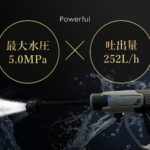 【画像】キャンプ後の泥落としから解放！　水圧5.0MPaのコードレス洗浄機でサッと予防洗浄 〜 画像1