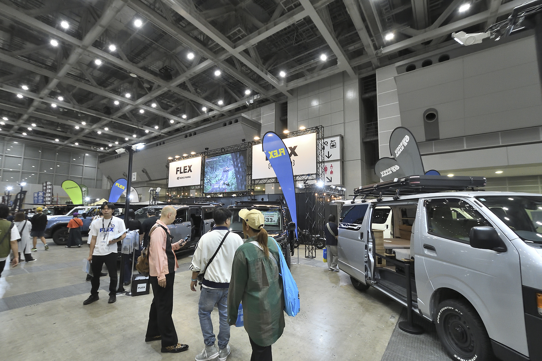 FIELDSTYLE TOKYO 2026に出展していtフレックスブース