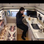 【画像】まるで動く秘密基地！　キャンプ女子が軽キャンに施した「10の改良」と快適すぎる車中泊術 〜 画像1