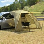 【画像】積載と居住性を両立！　バイカー必見「約4.2kgの2室ソロテント」と車中泊を拡張するシェルター 〜 画像1