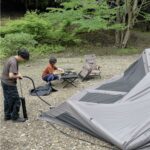 【画像】「大型テントは設営に難あり」に終止符！　エアーで極上空間を生むラーテルワークスの注目株 〜 画像1