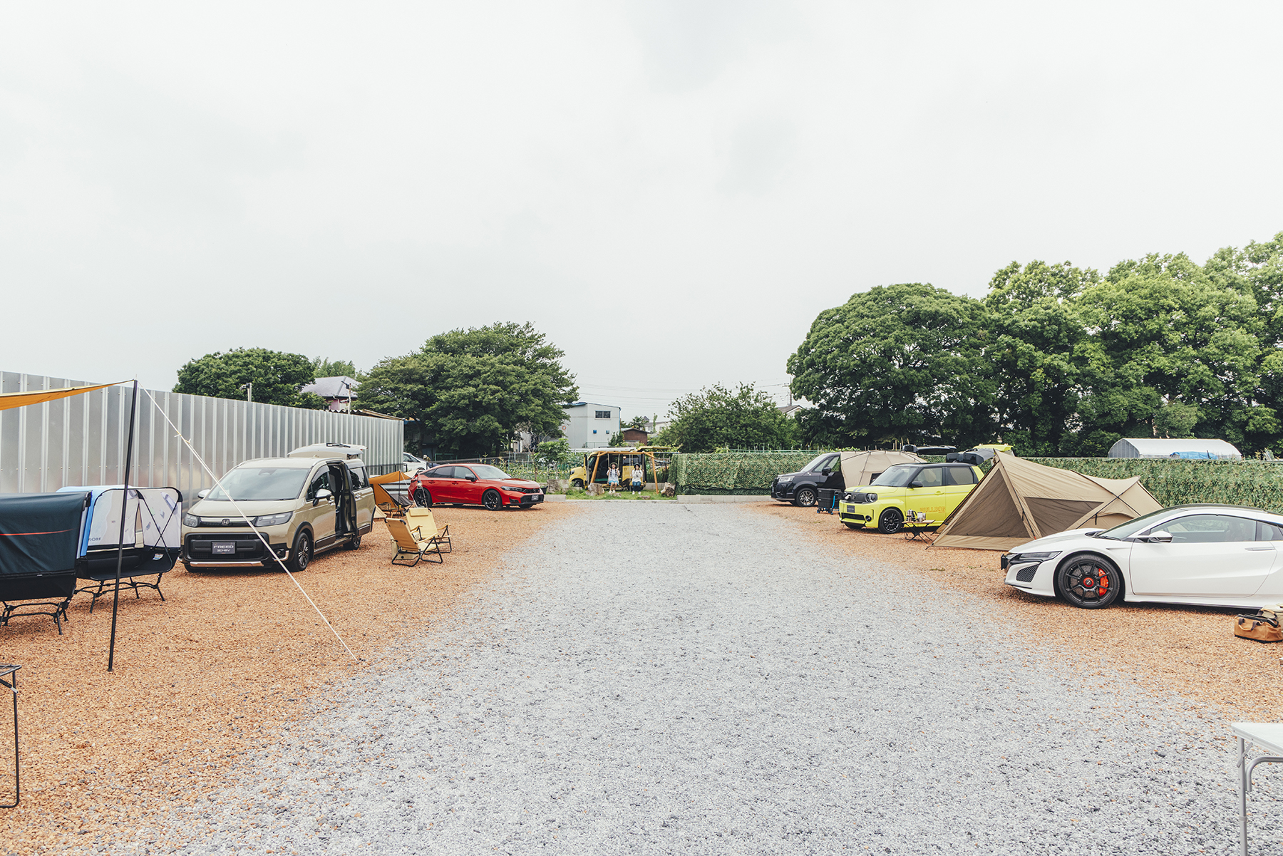 『ホンダアクセス アウトドア体感撮影会』の会場に展示されていたデモカー
