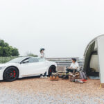 【画像】「ギアはトランクに収納可」！　ホンダ・NSXで叶える「スーパーカーキャンプ」とその「収納術」 〜 画像1
