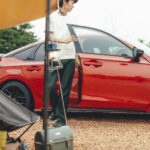 【画像】「ニトリのマット」で激変！　スポーツハッチのシビックRSで作る常識破りの車中泊術 〜 画像1