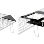 【画像】運び込んだ荷物どこに置く？　「薄さ2.5cm」のフィールドラックで叶えるキャンプ整理術 〜 画像1