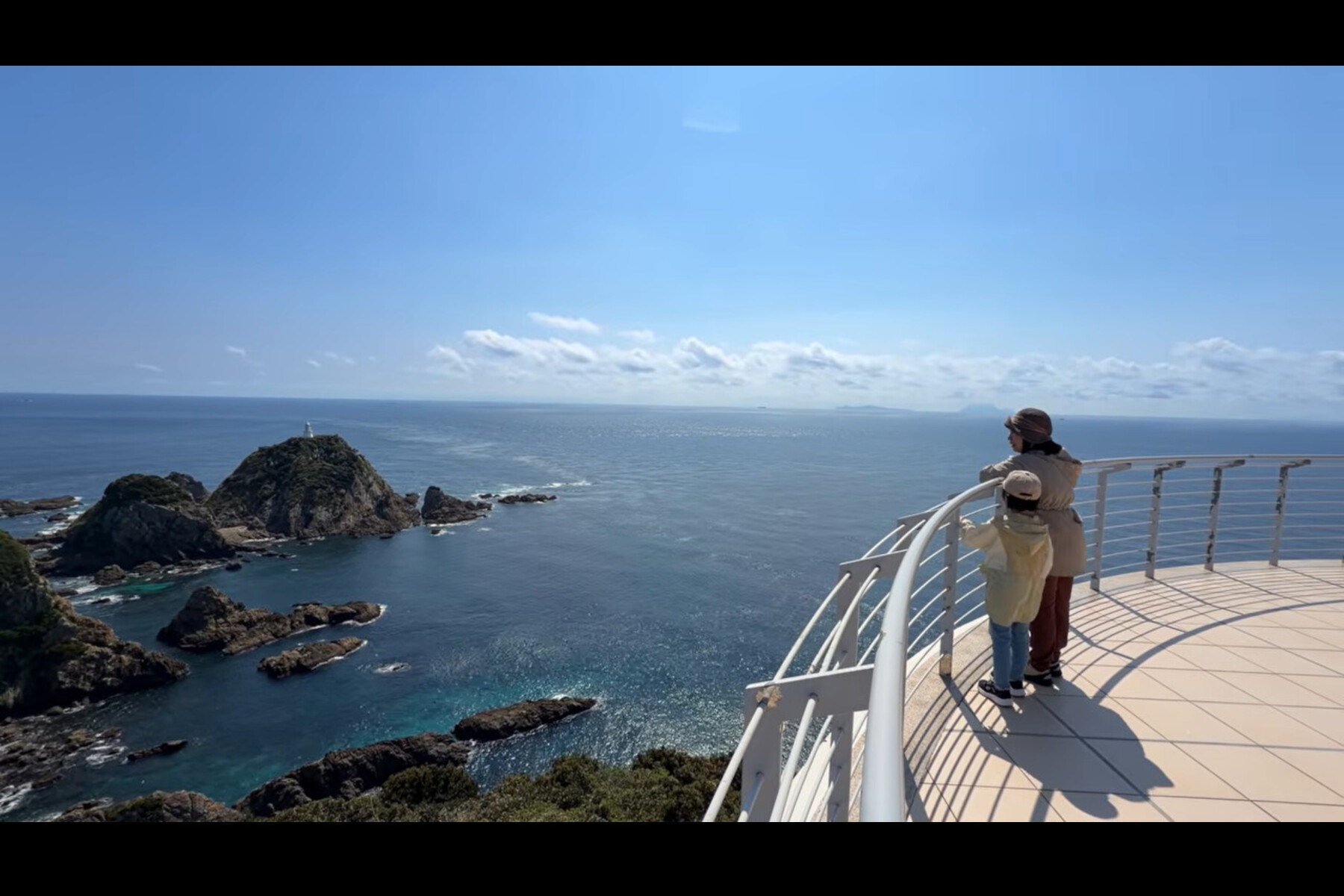 佐多岬展望台からの眺め