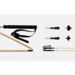 【画像】天然竹×カーボンの「トレッキングポール」登場！　1本約120gで山の景色に馴染む美しさ 〜 画像1