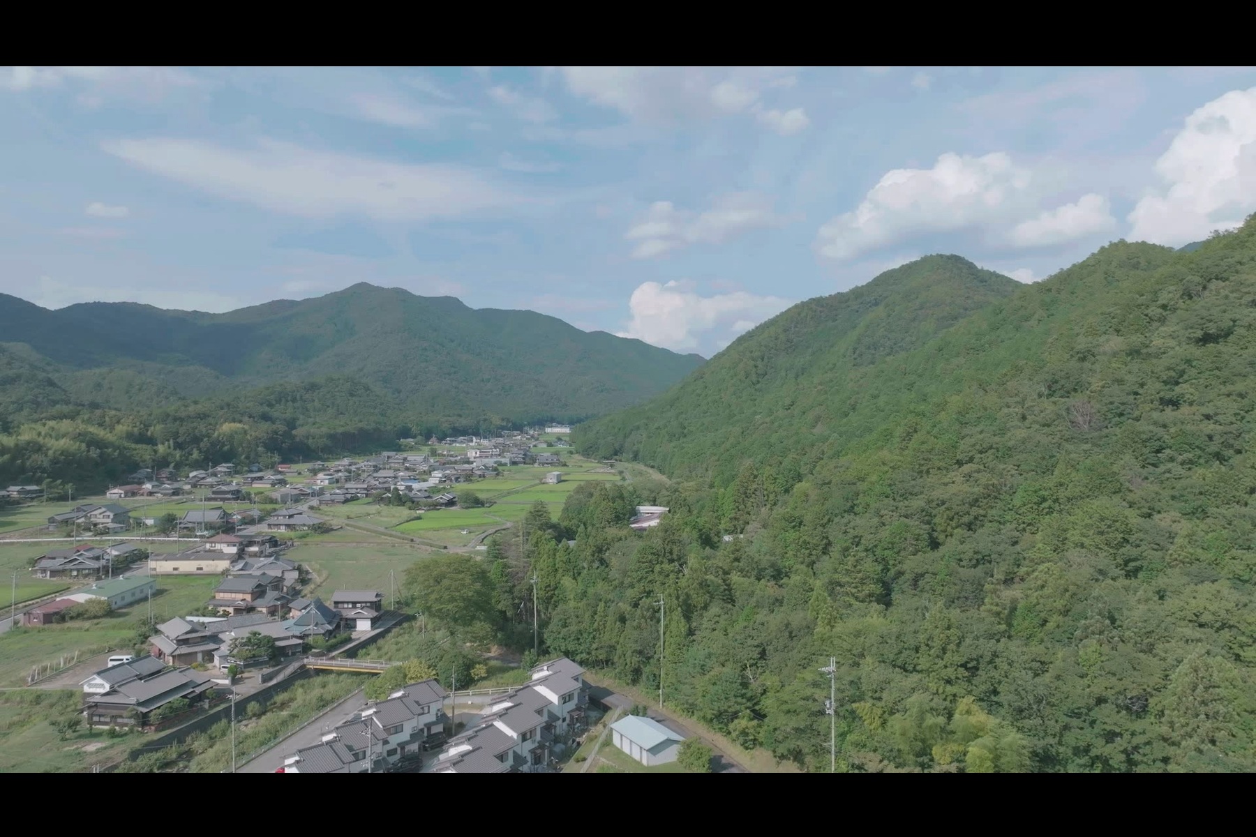 子供が減り、人口約300人ほどの集落となった兵庫県西脇市中畑町