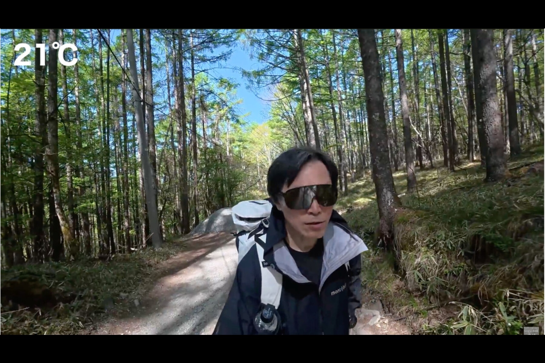 八ヶ岳を歩くYouTubeチャンネル「minimum 365 Outdoor Gear Lab」のMTさん
