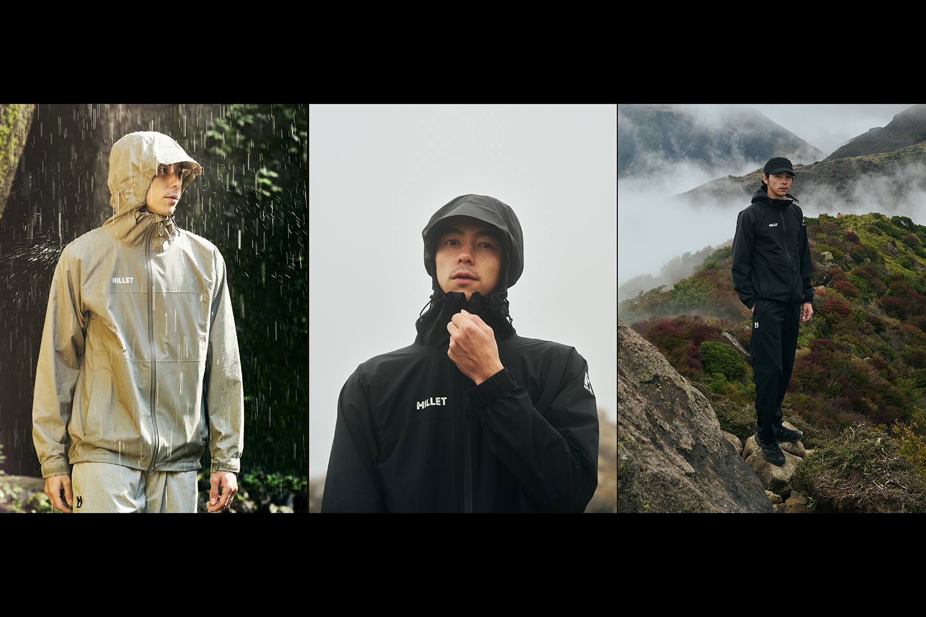 MILLETの「SEMNOZ 2.5L JACKET(セムノ 2.5L ジャケット)」と「SEMNOZ 2.5L PANT(セムノ 2.5L パンツ)」